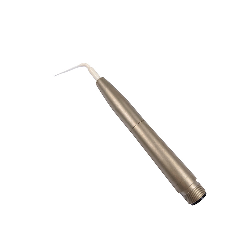 Novo raspador dental pneumático, removedor de cálculo dental, raspador dental de alta frequência, baixo ruído, equipado com ponta de trabalho de plástico