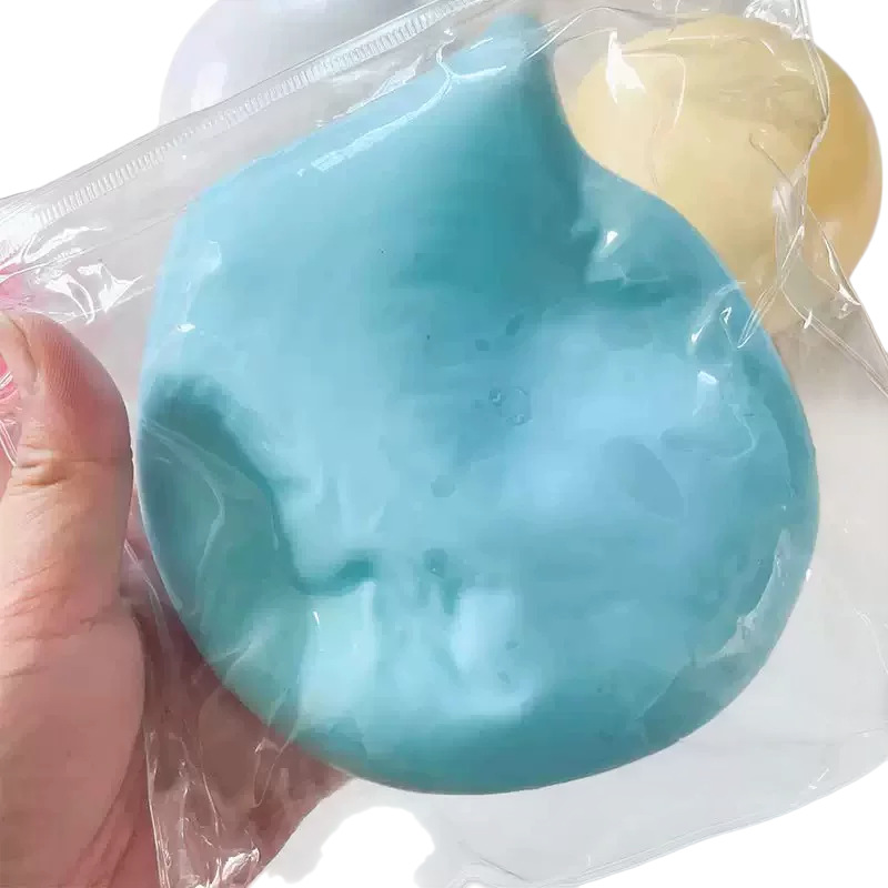 Frutas transfronterizas de simulación amazónica fresa pellizco de pellizco de ventilación rebote lento juguete descompresión ventilación bola de harina de fresa
