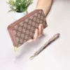 GD double zipper bag light brown