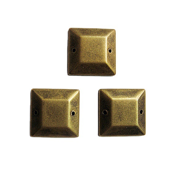 产家直销正方形青古铜色铜片 金属片 通过第三方检验