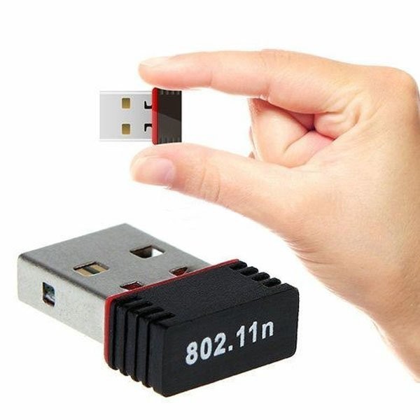 Adaptador WiFi RTL8118 150M, mini tarjeta de red USB para portátil, con controlador
