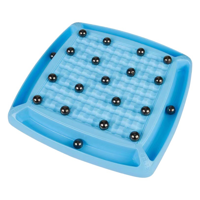 Tiktok misma batalla magnética ajedrez trueno inducción juguete cerebro pensamiento entrenamiento niños escritorio Juego Ajedrez magnético