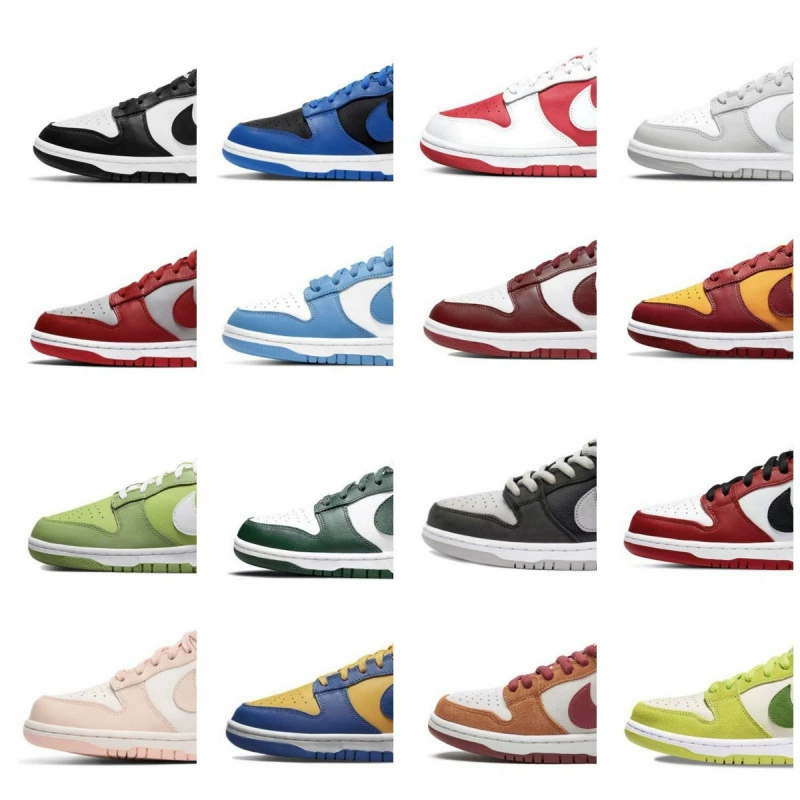 Pure оригинальная кожа первой линии dunk sb обувь высшая версия Putian пара черно-белая панда мужчины и женщины спортивная обувь кроссовки aj1