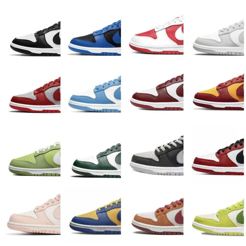 Pure оригинальная кожа первой линии dunk sb обувь высшая версия Putian пара черно-белая панда мужчины и женщины спортивная обувь кроссовки aj1