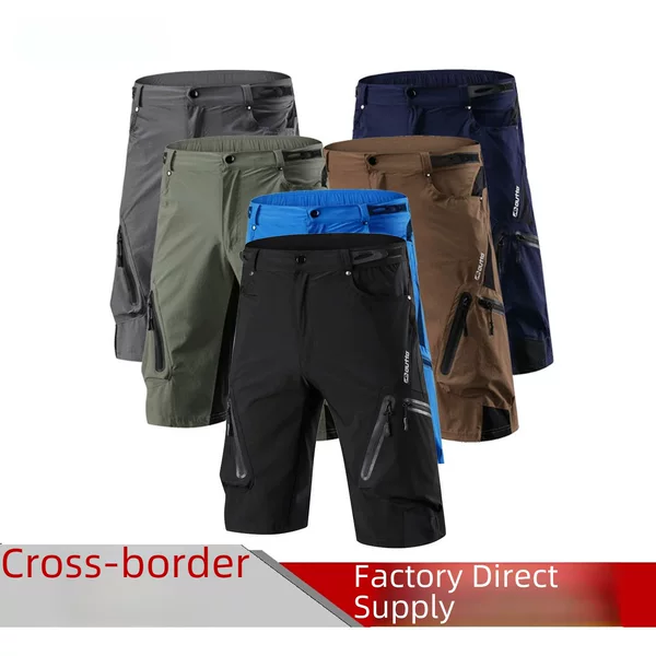 Cross Border Cycling Pants Summer Quick-drying Off-road Outdoor Cycling Suit Sport Mountain Bike Shorts Bike Suit #1202
