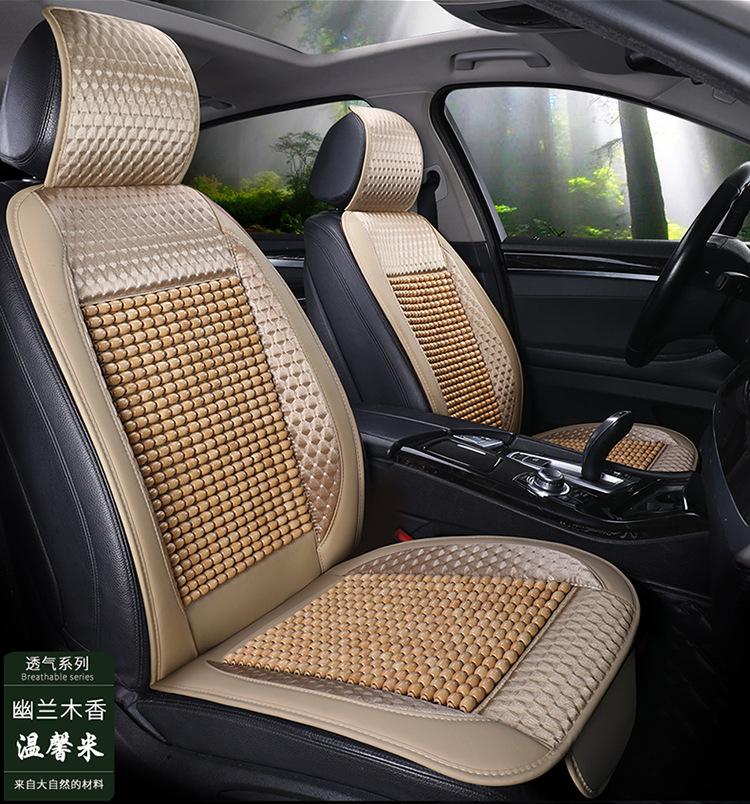 Wow, custom car seat cushion summer half-pack seat cover four seasons universal ventilated and breathable summer cool cushion seat cushion