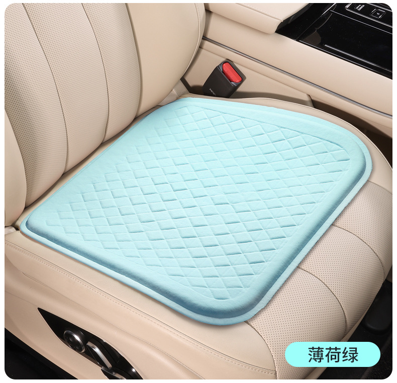 Car Seat Cushion Summer Honeycomb Gel Ice Silk Four-Season Universal Office Seat Cushion Silicone Breathable Cooling Pad Truck