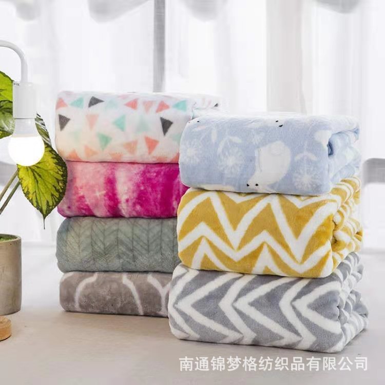 Blanket Falley Blanket Thickened Coral Fleece Pet Blanket Knee Blanket Flannel Will Sell Gift Blanket Wholesale Can Be Ordered
