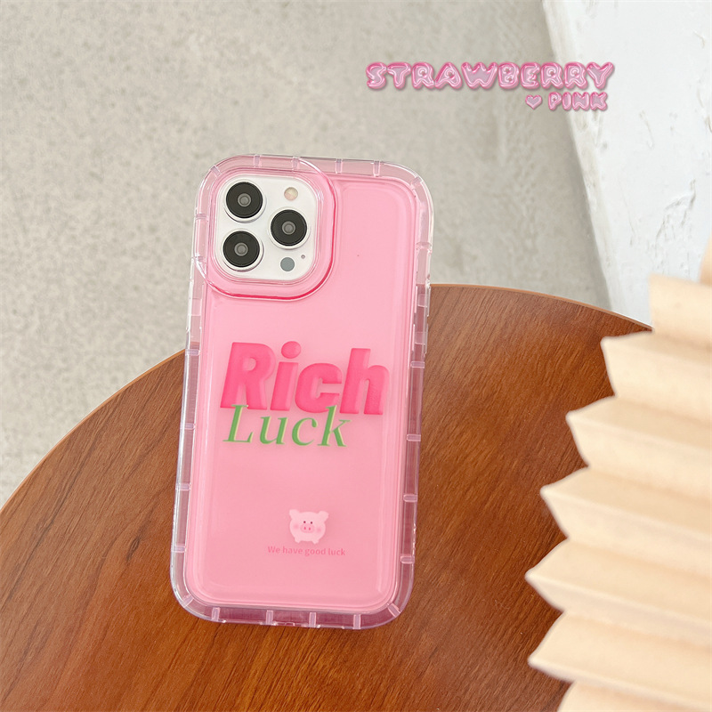 ゼリーエアバッグケースファンデーションRich豚豚