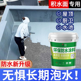 Roof waterproof coating House leakage repair liquid coil material roof leakage plug king asphalt waterproof polyurethane waterproof paint