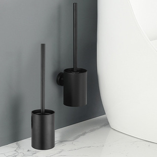 304 stainless steel toilet brush holder suit floor light luxury toilet toilet brush toilet wall-mounted toilet brush