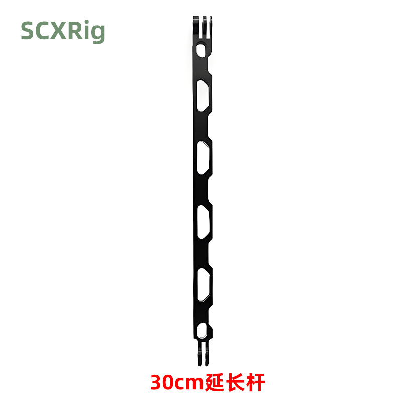Gopro soporte de varilla de extensión adecuado para insta360 X3 casco cámara de aleación de aluminio brazo de extensión accesorios de Acción