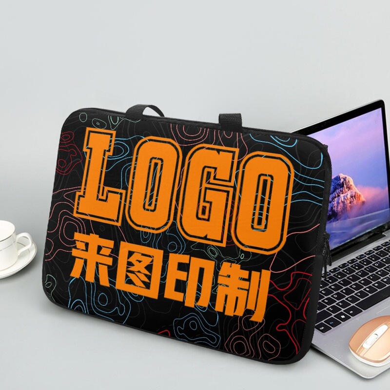 One Piece Printed Portable Laptop Bag Liner Bag iPad Bag Printed Multi-Size Bag