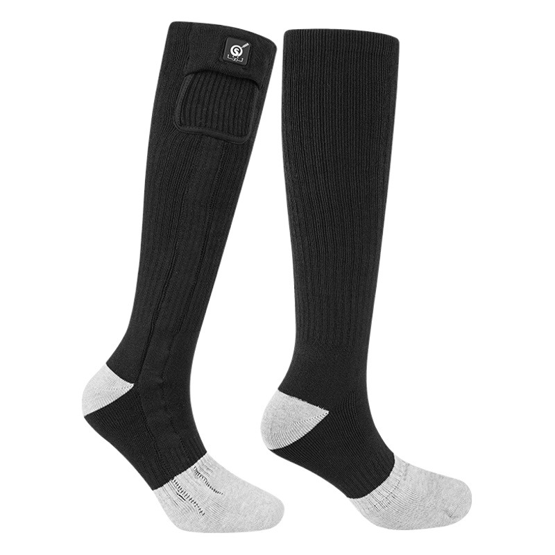 クロスボーダー知能充電発熱靴下三速温度コントロール綿靴下アウトドアスポーツスキー靴下bluetooth電気加熱靴下
