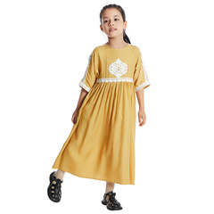 工廠東南亞女童花邊連衣裙TH625，亞馬遜速賣通EBAY蝦皮熱賣