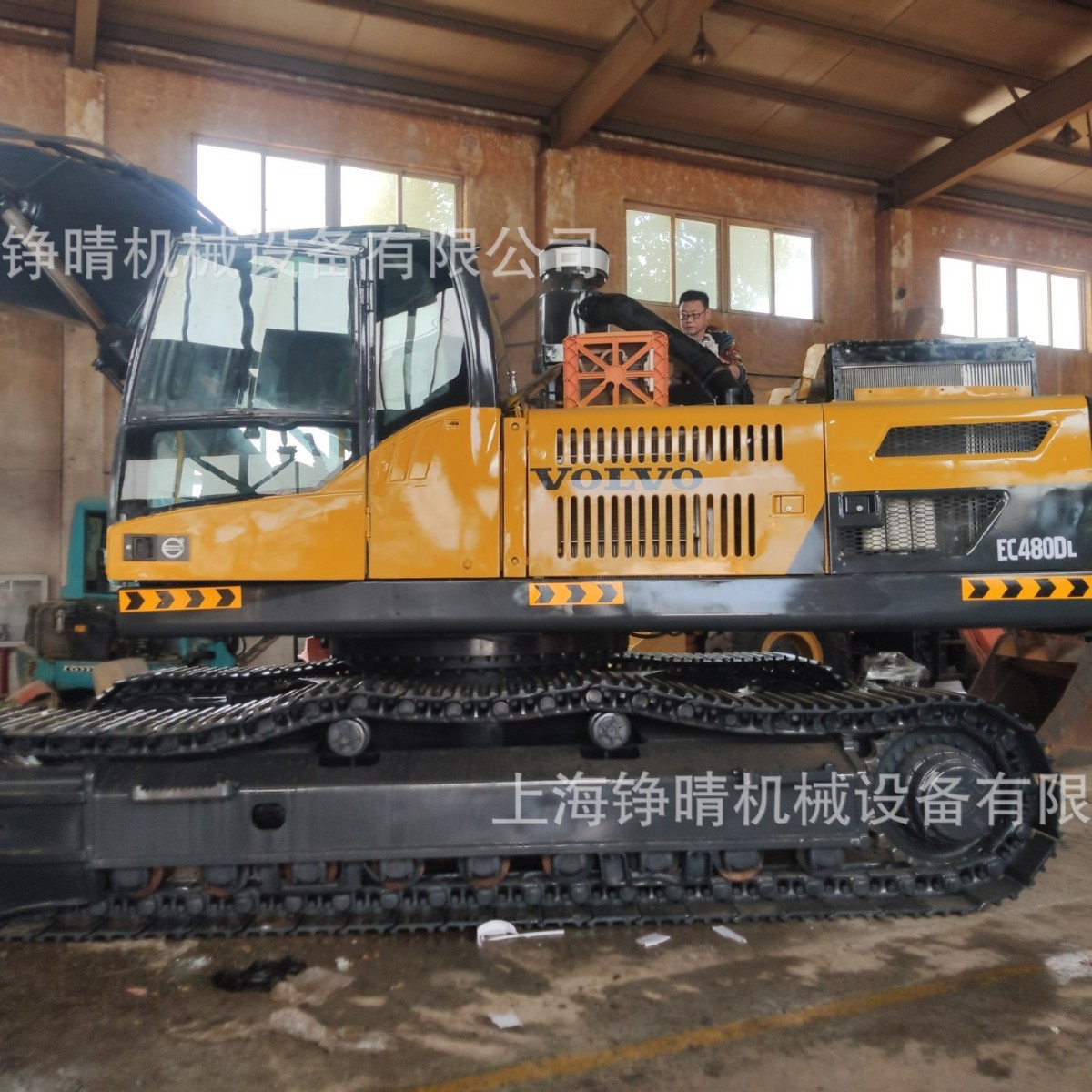 现货出口二手volvo大型挖掘机 二手EC480DL挖掘机48吨出售二手