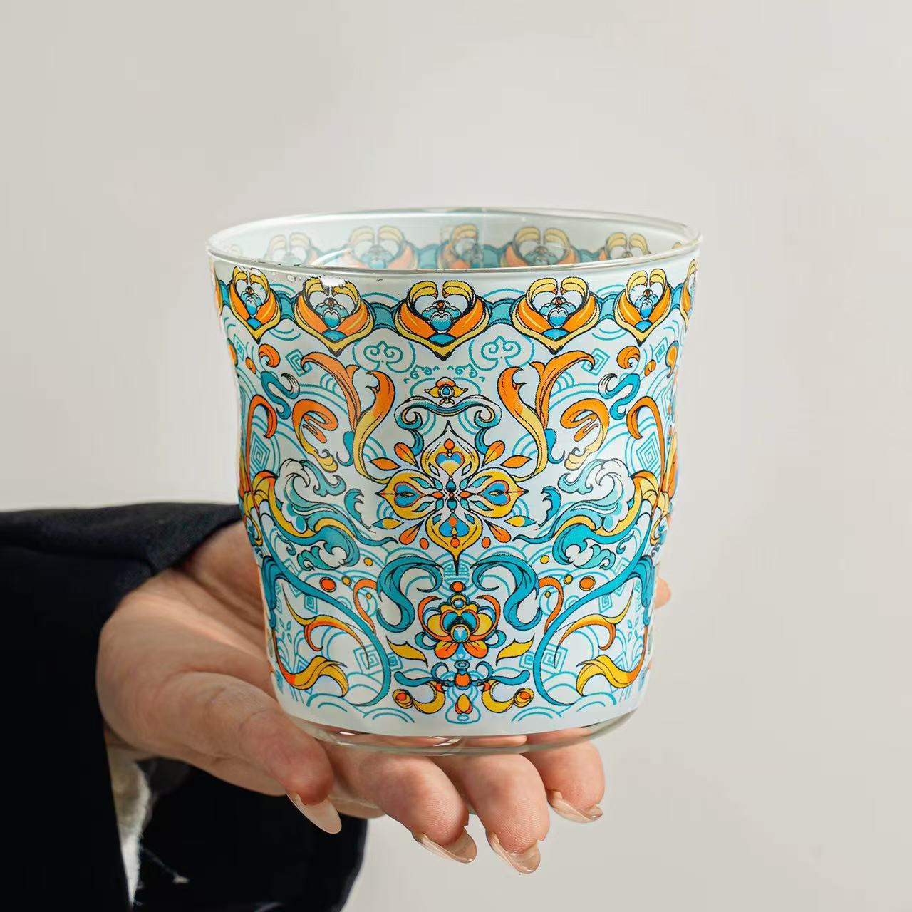 Regalo de cumpleaños para chicas tazas de vidrio de alta calidad para acompañantes de regalo de alta calidad exquisita taza de agua caja de regalo image 7