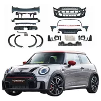 Подходит для Mini Cooper F56 F57 2013-2019, обновление новых переднего и заднего бампера JCW, колесные арки.