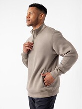 Y 77625 Half Zip Sweatshirt Men Loose Drop Shoulder ������l