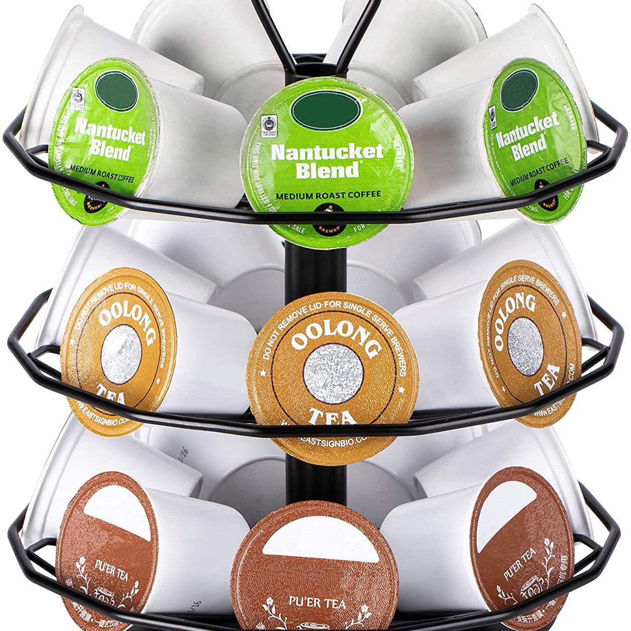 欧式铁艺咖啡胶囊架胶囊收纳架 创意咖啡架咖啡机底座收纳盒