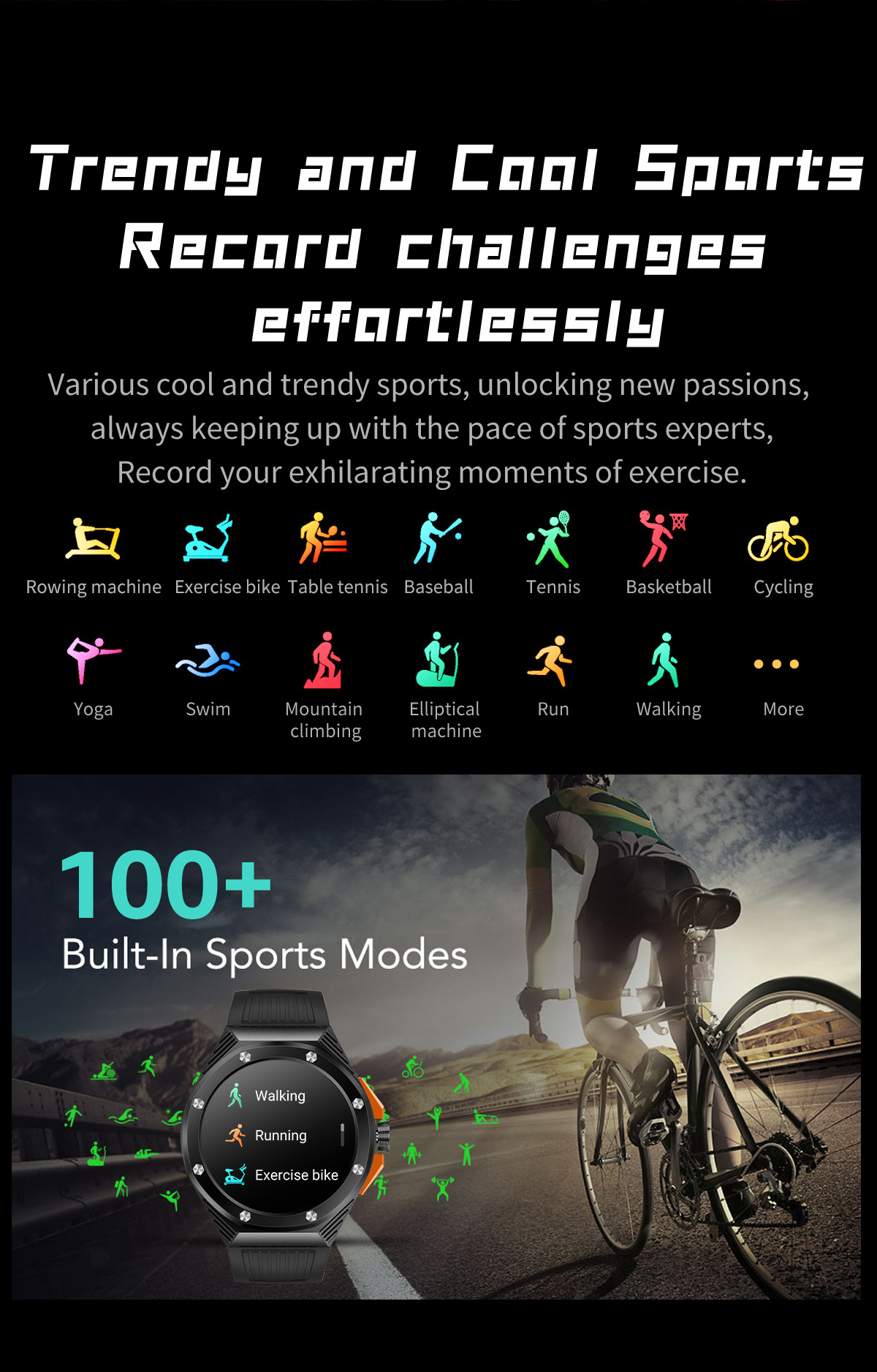 Reloj inteligente HT8 de 1,46 pulgadas con llamadas Bluetooth y codificador cardíaco_voghion.com