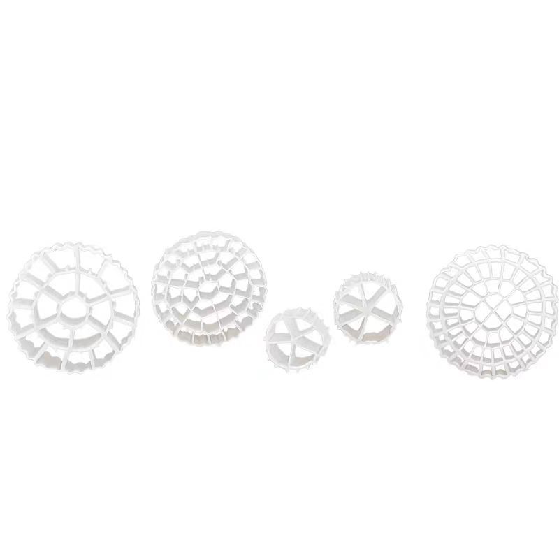 Tratamiento de agua MBBR embalaje acuario de peces filtración activa suspensión PE biofilmembrana de cultivo de bacterias k1k2k3 embalaje de lecho fluidizado