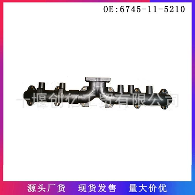 Komatsu PC300-8 Cummins 6LT mühərrik qaz çıxış kollektoru 3972390 6745-11-5210