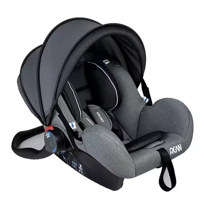 Baby Car Seat Basket Type Car child safety seat - 6446315cm-graphite-gray-upgrade-large-awning