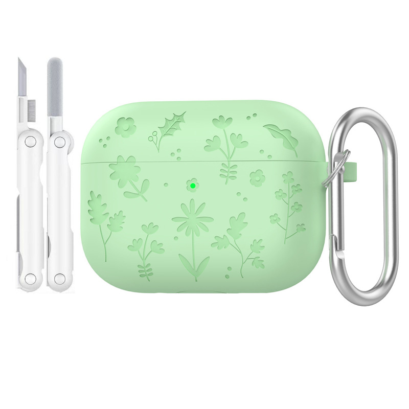 适用airpodspro3保护套液态硅胶纯色耳机壳苹果airpodspro3保护壳|undefined