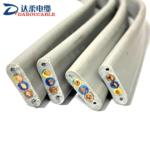 达柔YFFB行车专用扁线缆抗拉耐寒多股精细裸铜丝高抗弯强度