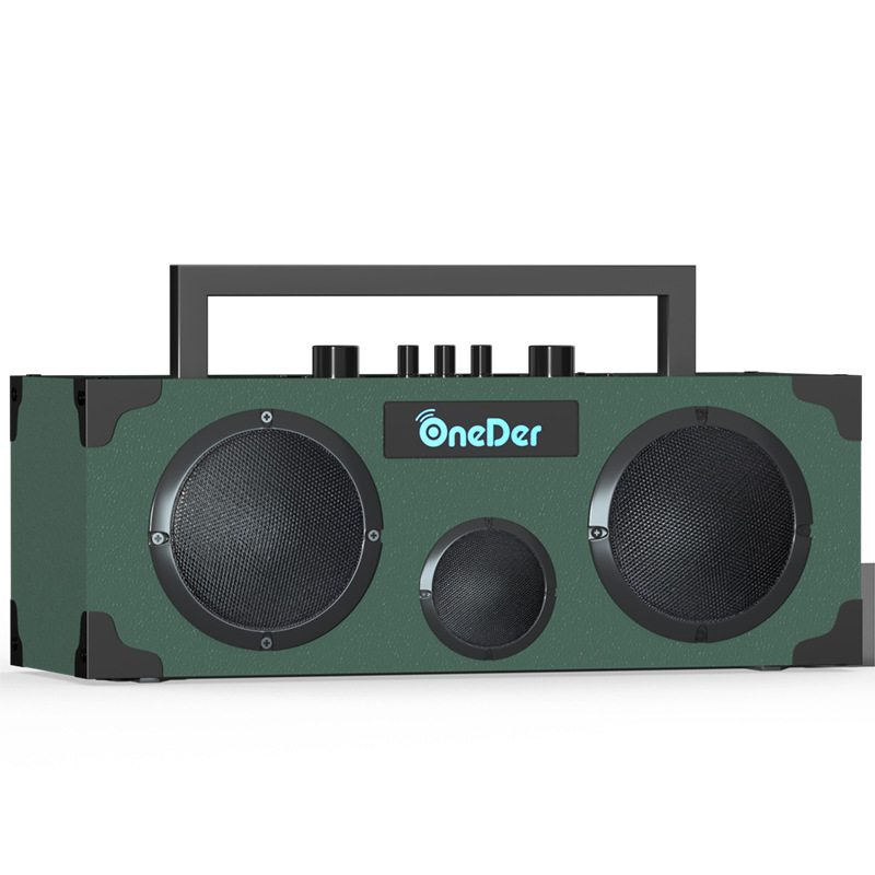 Huan Da D11 屋外ポータブル 7 ポータブル Bluetooth スピーカーホームワイヤレスマイクサブウーファー重低音オーディオ|undefined