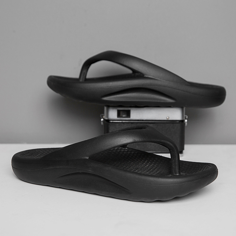 Cross-border 46 más el tamaño de las chanclas de los hombres hogar ligero EVA sandalias par casual flip-flops zapatos de playa de moda