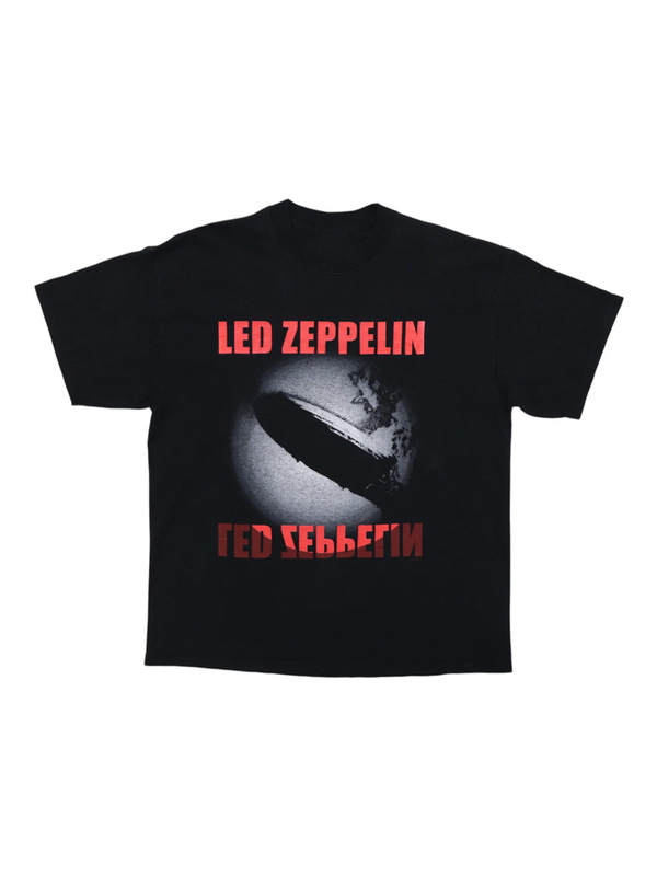 25Th Summer New Product Led Zeppelin Band Short-Sleeved Rock American Retro Men's T-Shirt