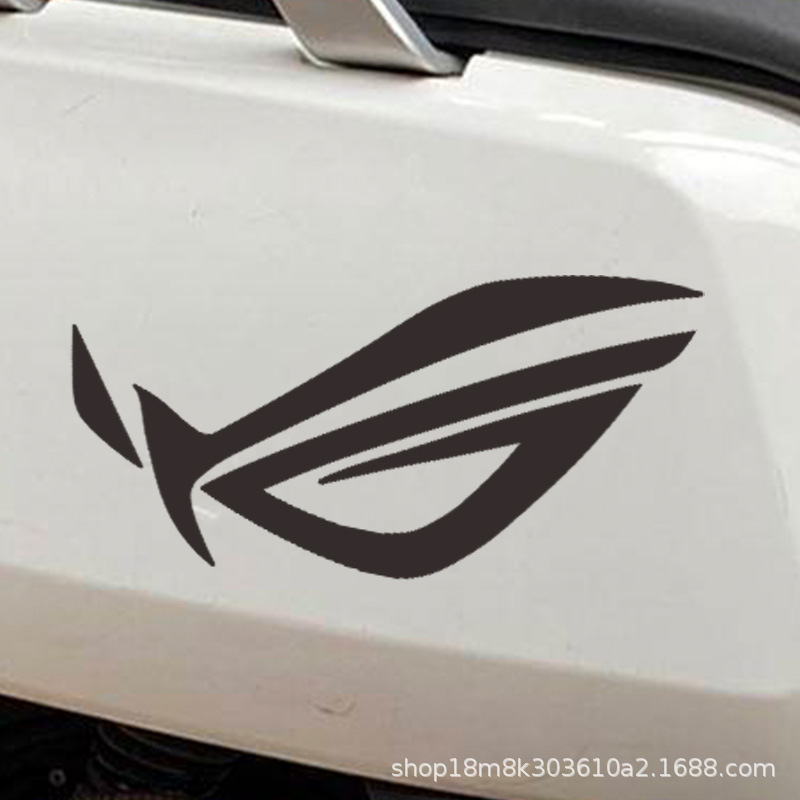 Personalized Internet Celebrity Car Sticker Prodigal Eyes Gamer Nation Sticker Computer Case Money Worshiping Eye Waterproof Decorative Sticker