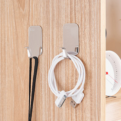 KM.213 stainless steel sticky hook kitchen bathroom towel clothes hook strong punch-free wall clothes hanger sticky hook