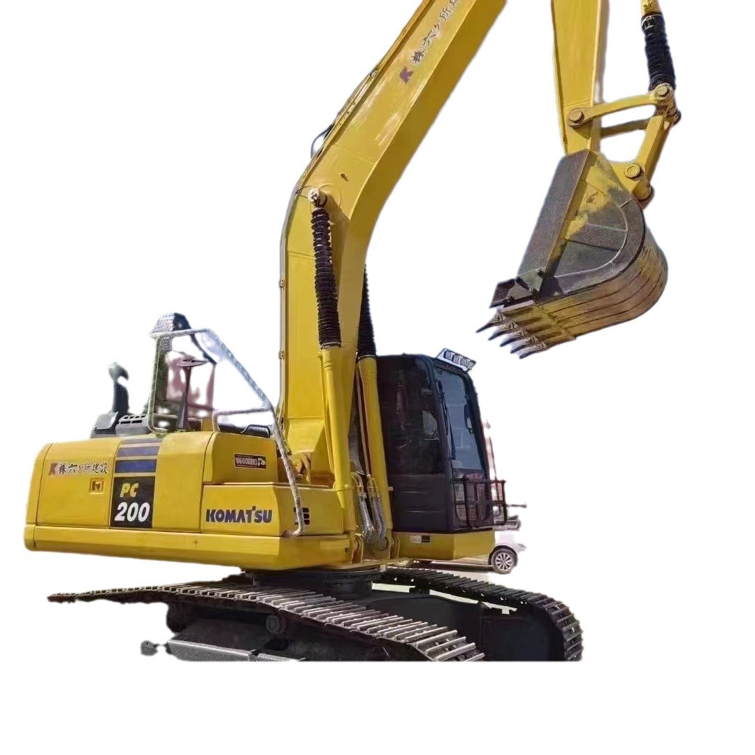 Comercio exterior exportación de segunda mano Komatsu 200 - 8 excavadora mercado de Guangdong