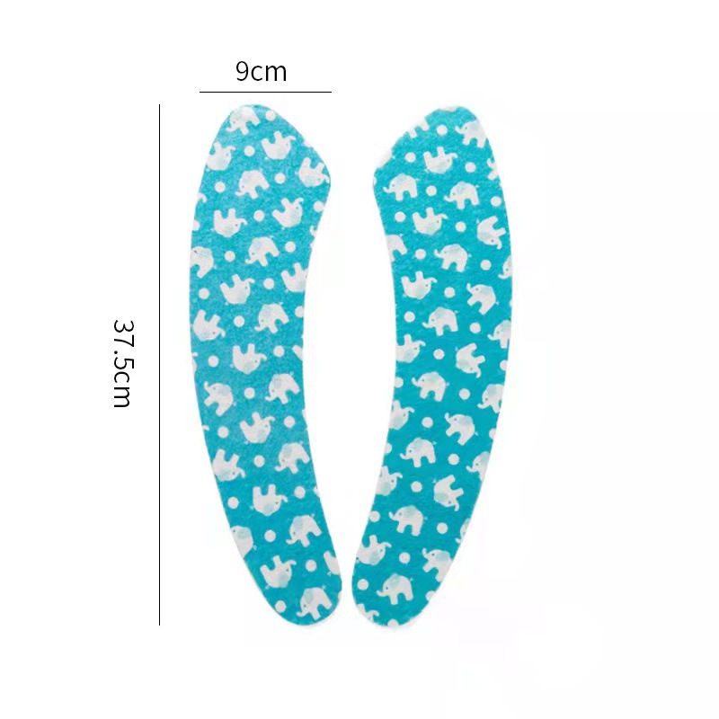 Impreso de dibujos animados de corte adhesivo estático pegatinas de baño lavable baño asiento del inodoro cojín