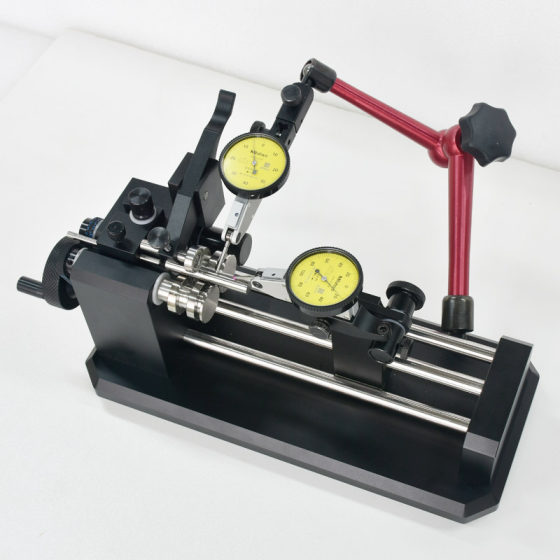Concentricity Measuring Instrument Round Rod Bearing Circular Runout Detection Precision Deflection and Alignment Tester Coaxiality Tester