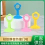 卫生间缓冲打孔硅胶门阻