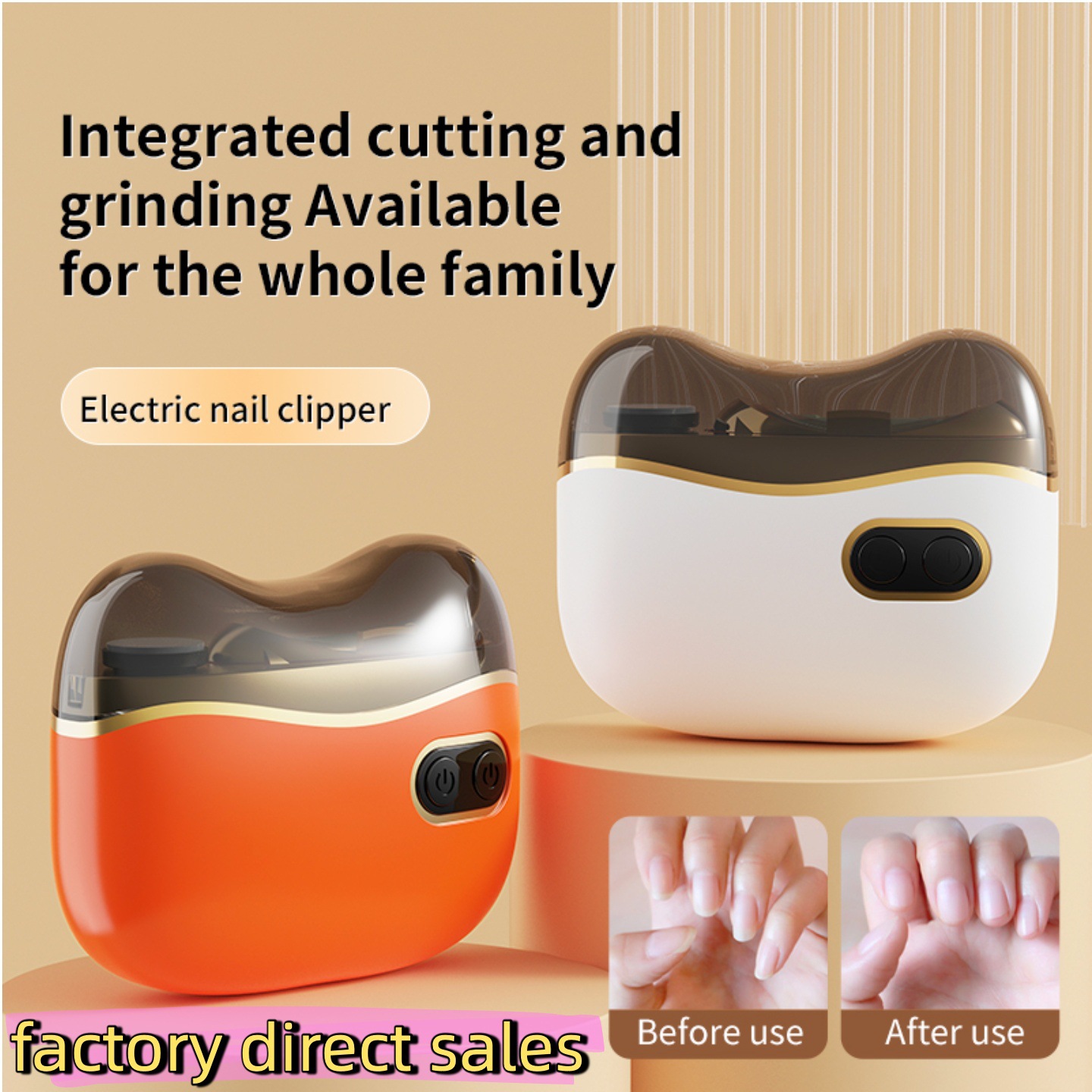 Popular Nail Polisher, Electric Nail Clipper, Children's Adult Nail Clipper, Automatic Nail Clipper, Multi-Functional Nail Polisher