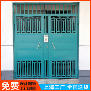单元门 庭院门 进户门 入户防盗门 栏杆门 老小区改造楼宇单元门-阿里巴巴