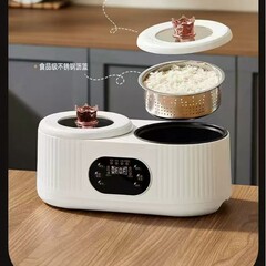 Xianke ダブルガロン炊飯器家庭用スマート炊飯器多機能ダブルコントロール電気鍋予約保温小型鍋