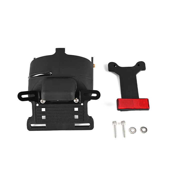 Suitable for Harley 883 Xl1200 48 72 Rear Fender License Plate Holder Rear Tail Wing Rear Sand Plate Rear License Plate Holder