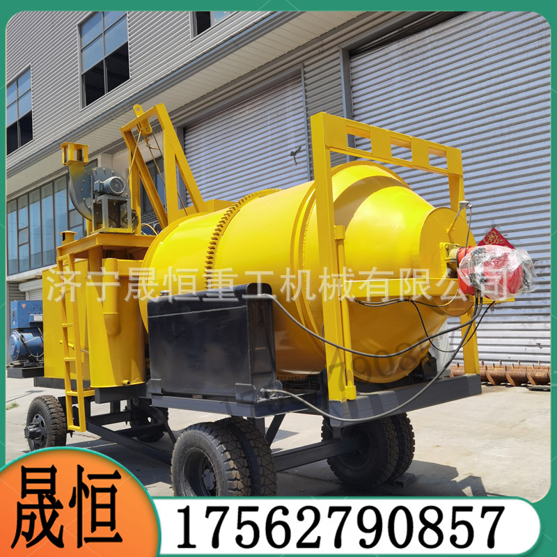 沥青热再生混合料搅拌站设备 公路养护拌和车 开着行走拌合机现货