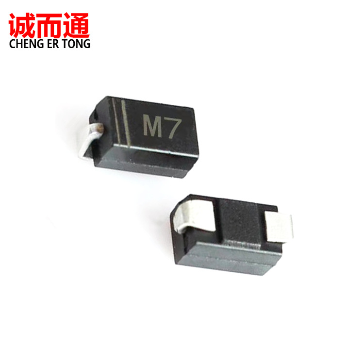 贴片整流二极管 M7 A7 SMA 1A电流 1000V耐压 1N4007 FM4007
