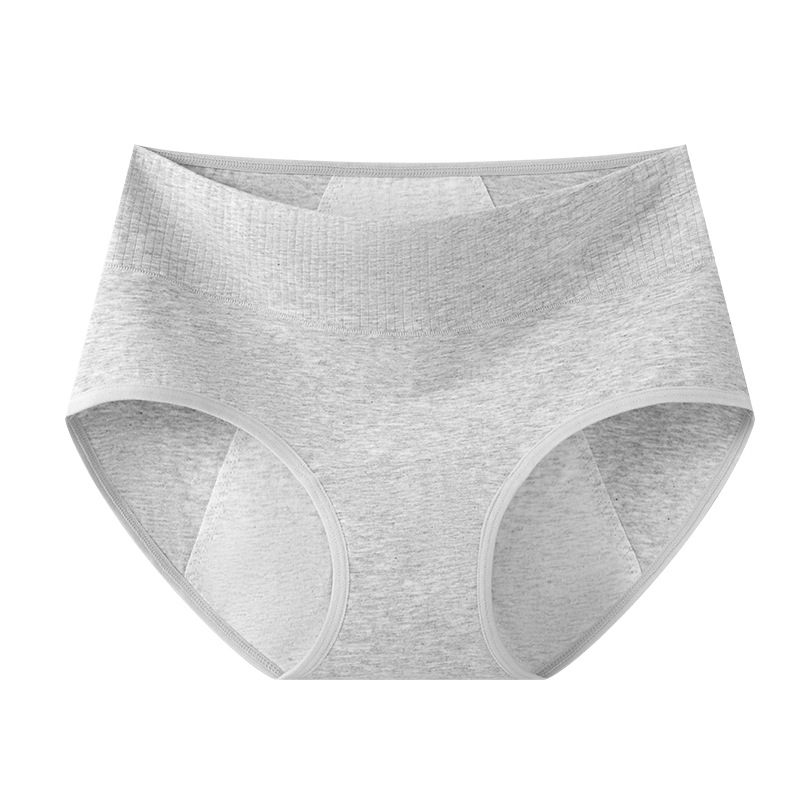 Calzoncillos de algodón de período menstrual 10A entrepierna antibacteriana entrepierna de algodón tía período menstrual ensanchamiento a prueba de fugas calzoncillos de mujer