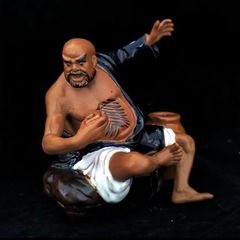 P616李小龍花園戶外擺件功夫盆景盆栽裝飾搭配中華武術少林寺