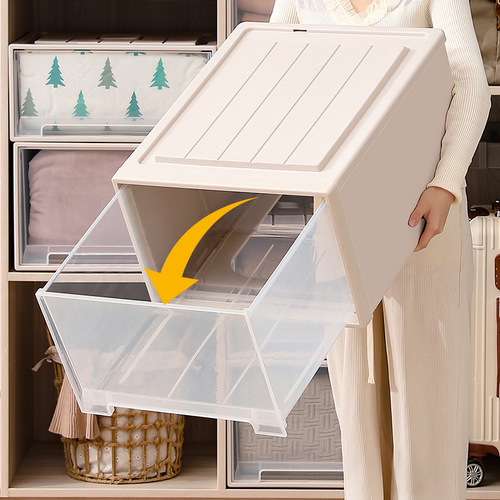 Muming drawer storage box wardrobe plastic cabinet household underwear storage clothing organization box clothes storage box