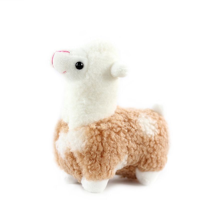 Creativo lindo Cordero colgante de alpaca colgante de felpa muñeca de alpaca muñeca colgante muñeca de boda muñeca de lanzamiento