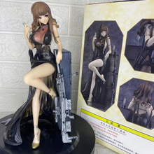 碧蓝档案周边雕像 少女前线手办 舰娘天狼星美少女旗袍兔女郎模型